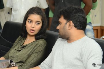 London Babulu Movie Team at KBN College Vijayawada